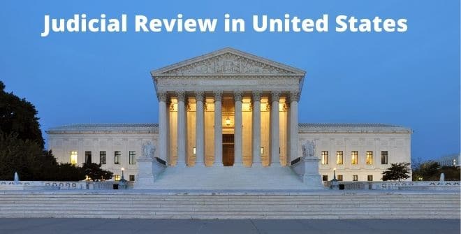 Judicial Review In United States - Political Science